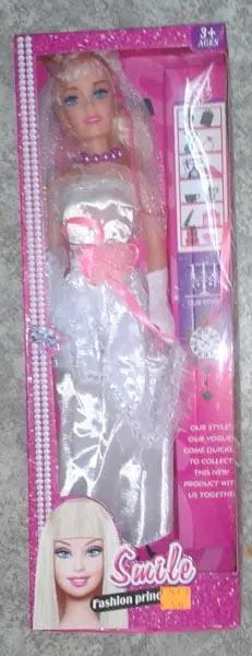 Photo de l’avis officiel: Smile Fashion Princess Poupée en plastique — risque: Risque chimique