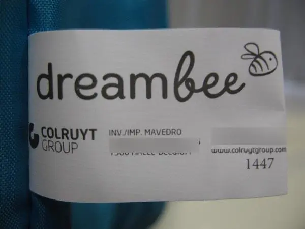 Photo de l’avis officiel: Dreambee Lit de voyage — risque: Blessures & Suffocation