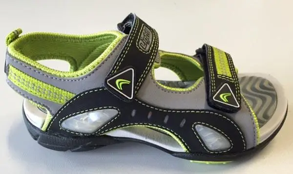 Photo from the official notice: Clarks Solar Flash/Force children's sandals — choking risk