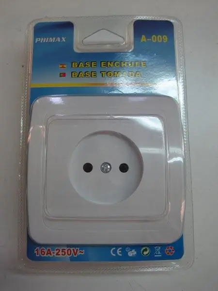 Foto do aviso oficial: PHIMAX Base Enchufe (socket outlet) Tomada de tomada — risco: Choque elétrico