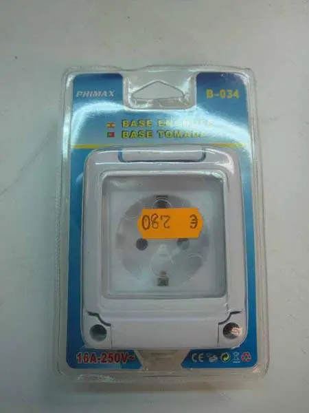Foto do aviso oficial: PHIMAX Base Enchufe (socket outlet) Tomada de tomada — risco: Choque elétrico