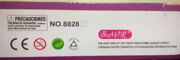 Foto dell’avviso ufficiale: BarMeiR Mi Gran vestido R Set di bambole di plastica — rischio: Rischio chimico