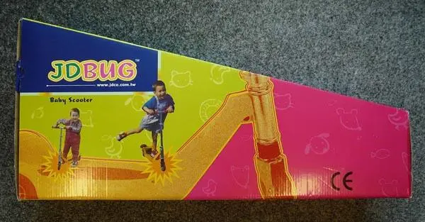 Photo de l’avis officiel: JD BUG Baby Scooter Scooter jouet — risque: Blessures