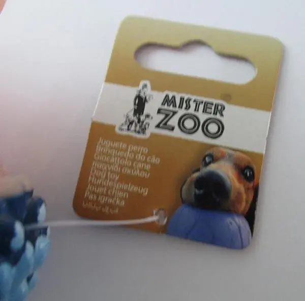 Foto do aviso oficial: MISTER ZOO Brinquedo de plástico — risco: Engasgamento