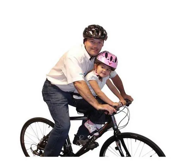 Foto uit de officiële melding: OXFORD Top Tube Child Seat Kinderzitje — risico: Verwonding