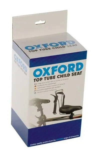 Foto uit de officiële melding: OXFORD Top Tube Child Seat Kinderzitje — risico: Verwonding