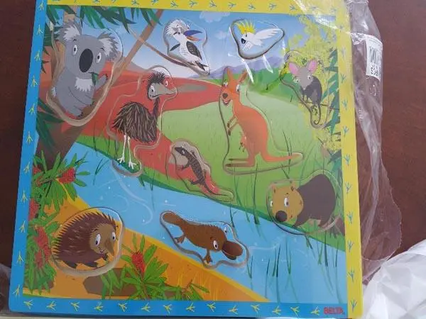 Photo de l’avis officiel: Bao Shi Puzzles Puzzles en bois — risque: Étouffement