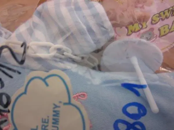 Foto do aviso oficial: My Sweet Baby Boneca — risco: Engasgamento