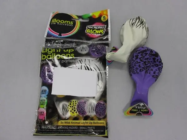 Photo de l’avis officiel: illooms Light Up Balloons Ballons LED — risque: Risque chimique (A11/0087/15)