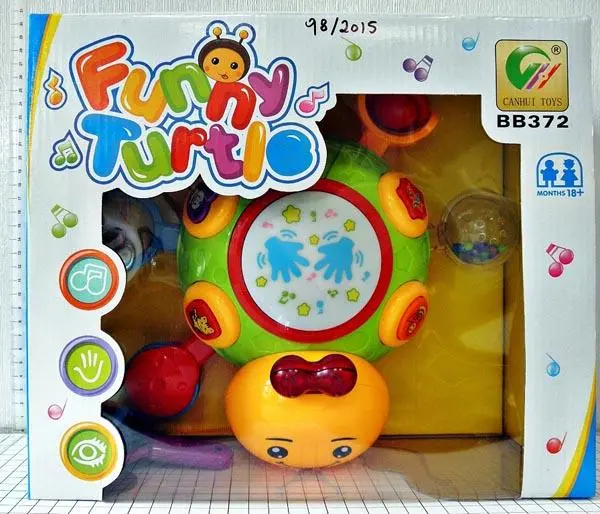 Photo from the official notice: Canhui Toys Funny Turtle activity toy — choking risk