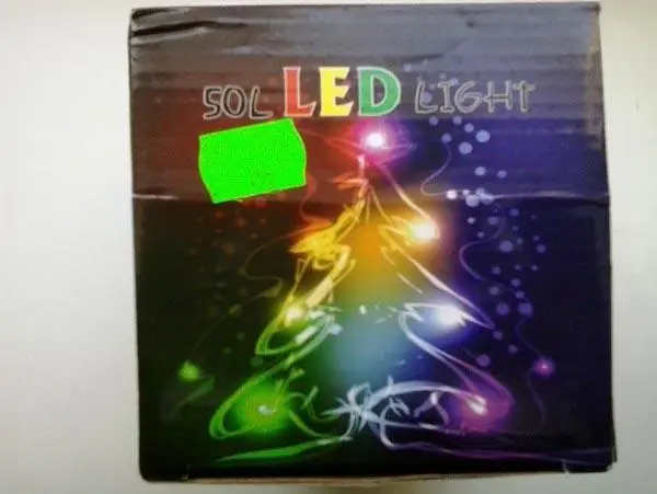 Photo de l’avis officiel: 50L LED Light Chaîne d’éclairage — risque: Choc électrique