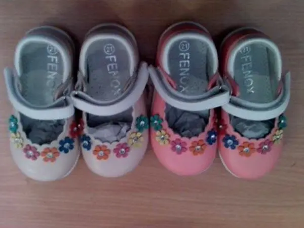 Photo de l’avis officiel: FENOX Chaussures pour filles — risque: Étouffement