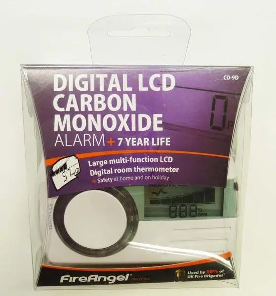 Foto uit de officiële melding: FireAngel Carbon Monoxide Alarm Koolmonoxidedetector — risico: Verstikking