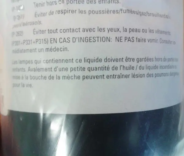 Foto dell’avviso ufficiale: BOVICTUS, ZONE DENMARK Citronella Olio per lampade — rischio: Rischio chimico