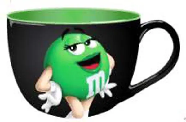 Photo from the official notice: M&amp;M's ceramic mugs — burns risk