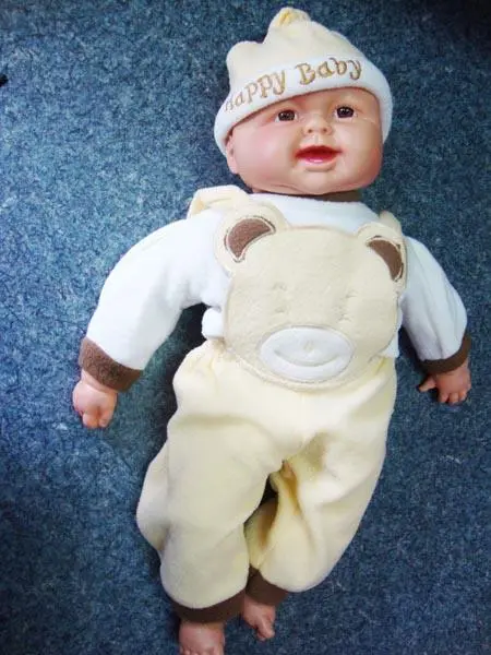 Foto do aviso oficial: NIDA Bobas "Happy Baby" Boneca de plástico — risco: Engasgamento