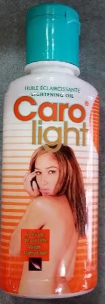 Foto do aviso oficial: Caro Light Huile Eclaircissante - Lightening Oil Produto de clareamento da pele — risco: Químico