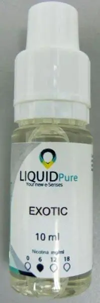 Photo de l’avis officiel: LIQUIDPure EXOTIC Liquide pour cigarettes électroniques — risque: Risque chimique