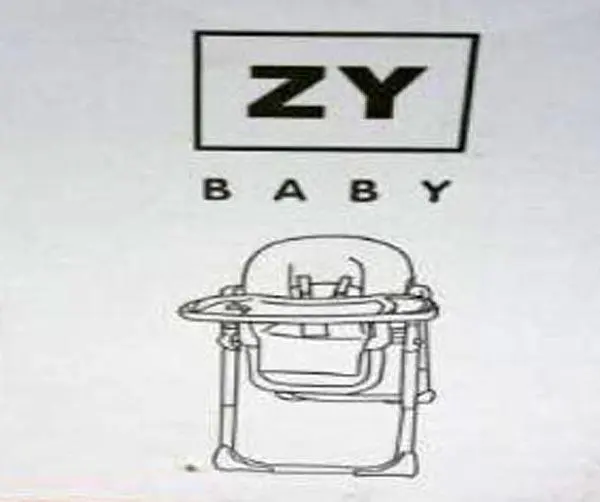 Foto do aviso oficial: ZY BABY Cadeira alta para crianças — risco: Engasgamento