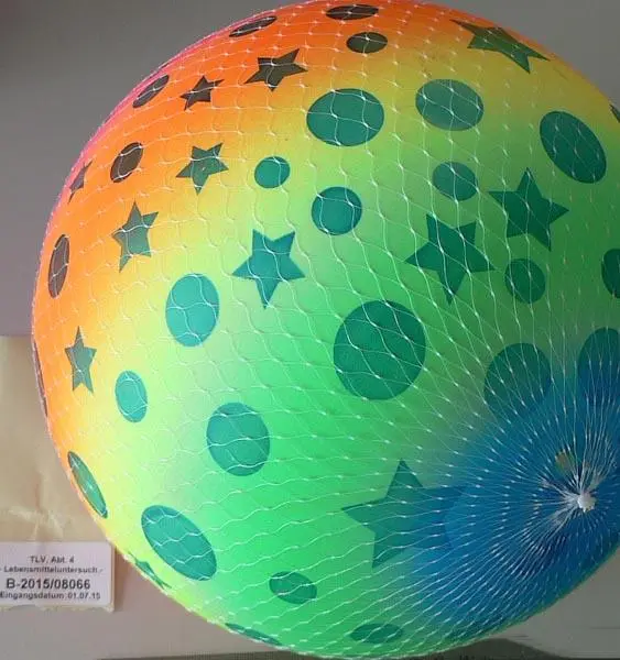 Photo de l’avis officiel: AMBE Boule en plastique — risque: Risque chimique