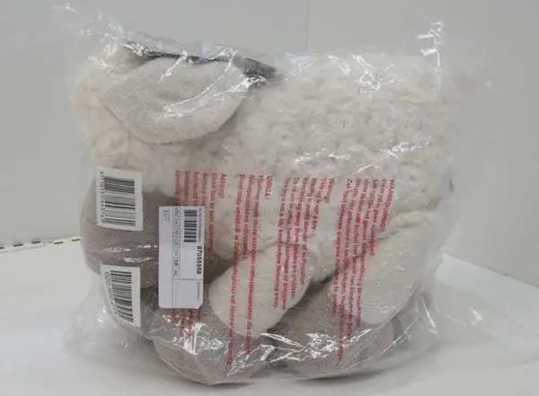 Photo de l’avis officiel: Happy Baby Pluche schaap (plush sheep) Jouet doux — risque: Étouffement