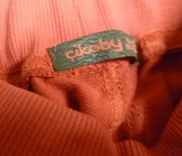 Foto uit de officiële melding: Cikoby Kinderbroeken — risico: Verwonding