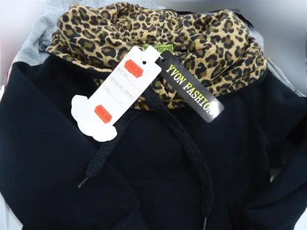Photo from the official notice: YVON FASHION sweatshirt — strangulation risk