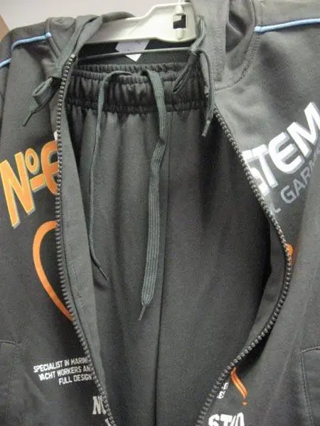 Photo de l’avis officiel: Sanbest Ensemble de vêtements pour garçons — risque: Blessures & Etranglement