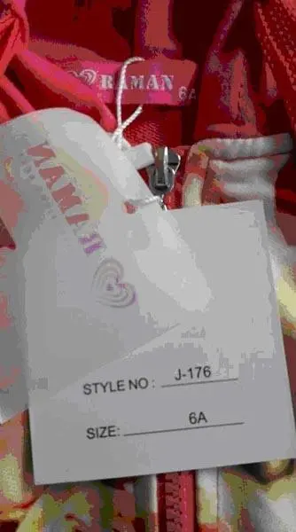 Foto do aviso oficial: Raman Roupa para crianças — risco: Ferimentos & Estrangulamento (A12/1409/15)