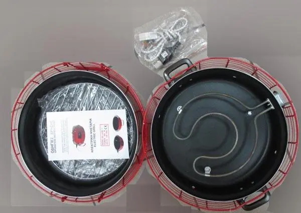 Photo de l’avis officiel: Mprizoliera Large 2015 Grille électrique — risque: Brûlures