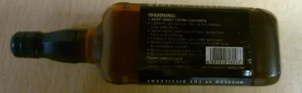 Photo from the official notice: WZ-JIMING Lighter novelty lighter — fire risk