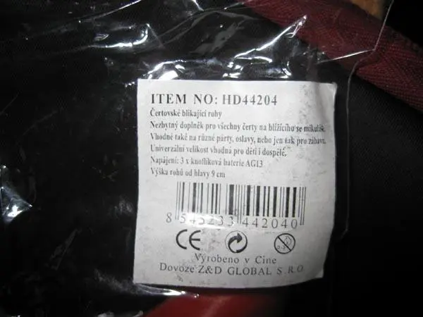 Foto dell’avviso ufficiale: Fascia per copricapo — rischio: Rischio chimico & Ostruzione delle vie aeree