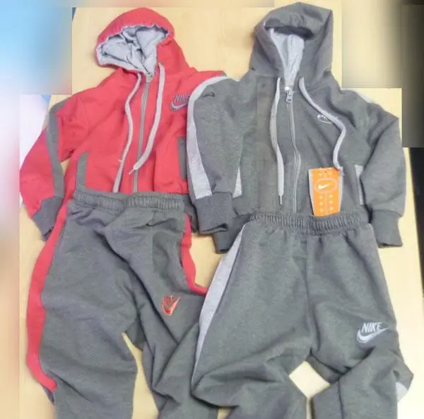 Photo from the official notice: Nike (the product is counterfeit) children's outfit — strangulation risk