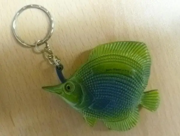 Photo from the official notice: Bent novelty lighter — fire risk