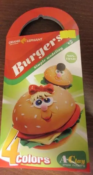 Photo de l’avis officiel: ORANGE ELEPHANT Burgers - Simple Modeling Modélisation de l’argile — risque: Risque chimique