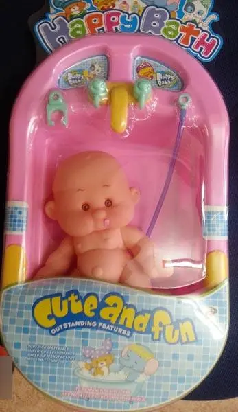 Photo de l’avis officiel: Zaijin toys Happy Bath - Cute and fun Poupée en plastique — risque: Risque chimique