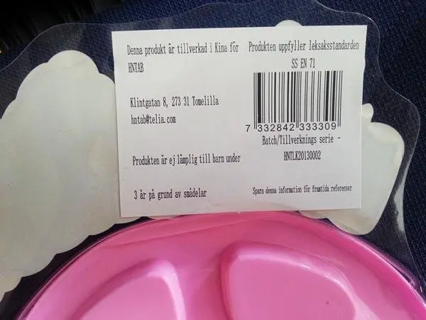 Photo de l’avis officiel: Zaijin toys Happy Bath - Cute and fun Poupée en plastique — risque: Risque chimique