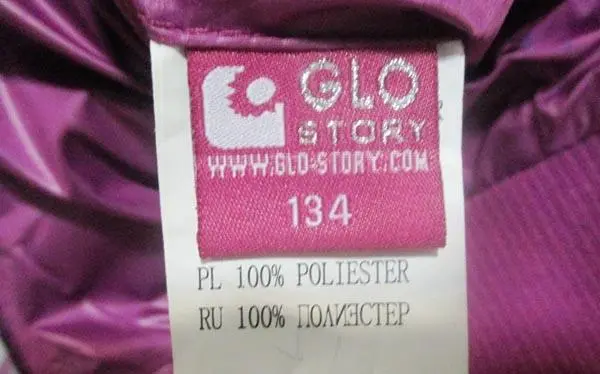 Foto dell’avviso ufficiale: Glo Story Giacche per ragazze — rischio: Strangolamento