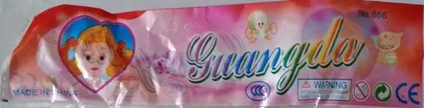 Photo de l’avis officiel: Guangda Poupée en plastique — risque: Risque chimique