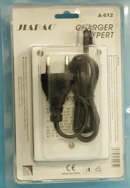 Photo de l’avis officiel: JIABAO CHARGER EXPERT Chargeur de batterie — risque: Choc électrique