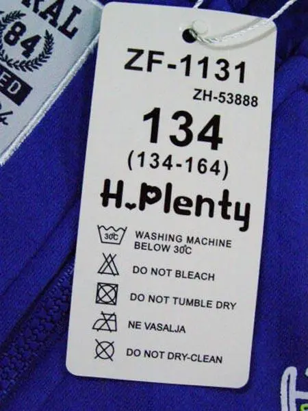 Foto do aviso oficial: H.Plenty Pijama infantil — risco: Estrangulamento (A12/1536/15)