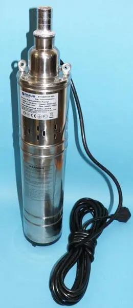 Foto uit de officiële melding: Straus Austria Screw Submersible Pump / Merülőszivattyú Dompelpomp — risico: Elektrische schok