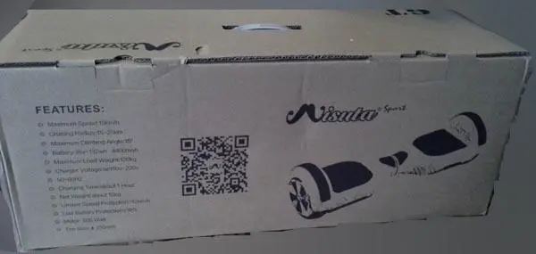 Photo de l’avis officiel: Misuta Misuta Sport Scooter auto-équilibrage — risque: Choc électrique & Incendie