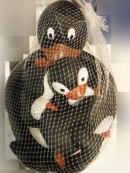 Photo de l’avis officiel: Deluxebase Floaty Families - Penguins Jouets de bain — risque: Risque chimique