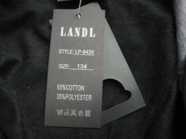 Foto do aviso oficial: Landl Conjunto de roupas para putos — risco: Ferimentos & Estrangulamento