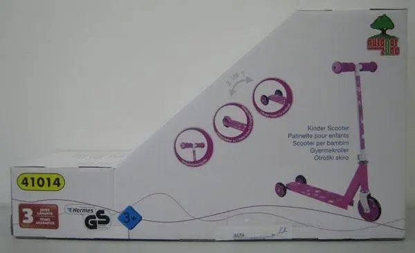Photo from the official notice: Outdoor Zone Kinder Scooter toy scooter — injuries risk