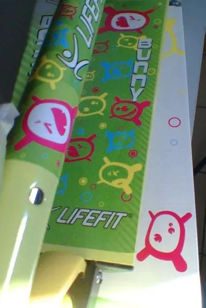 Foto aus der offiziellen Meldung: LIFEFIT Bunny Kickroller — Risiko: Verletzungen
