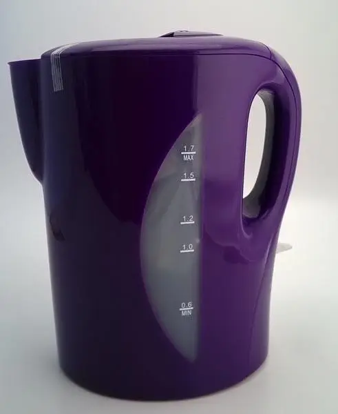 Foto do aviso oficial: Fasett Electric Kettle Cordless 1,7 Liters Chaleira — risco: Ambiente