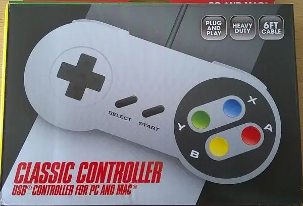 Foto dell’avviso ufficiale: Retro SNES Retro SNES Classic Controller USB Controller for PC and MAC Controller di gioco — rischio: Ambiente