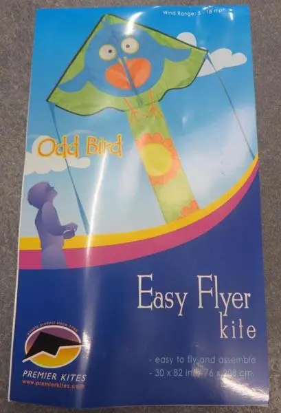 Foto dell’avviso ufficiale: PREMIER KITES Easy Flyer kite / Odd Bird Aquilone — rischio: Rischio chimico